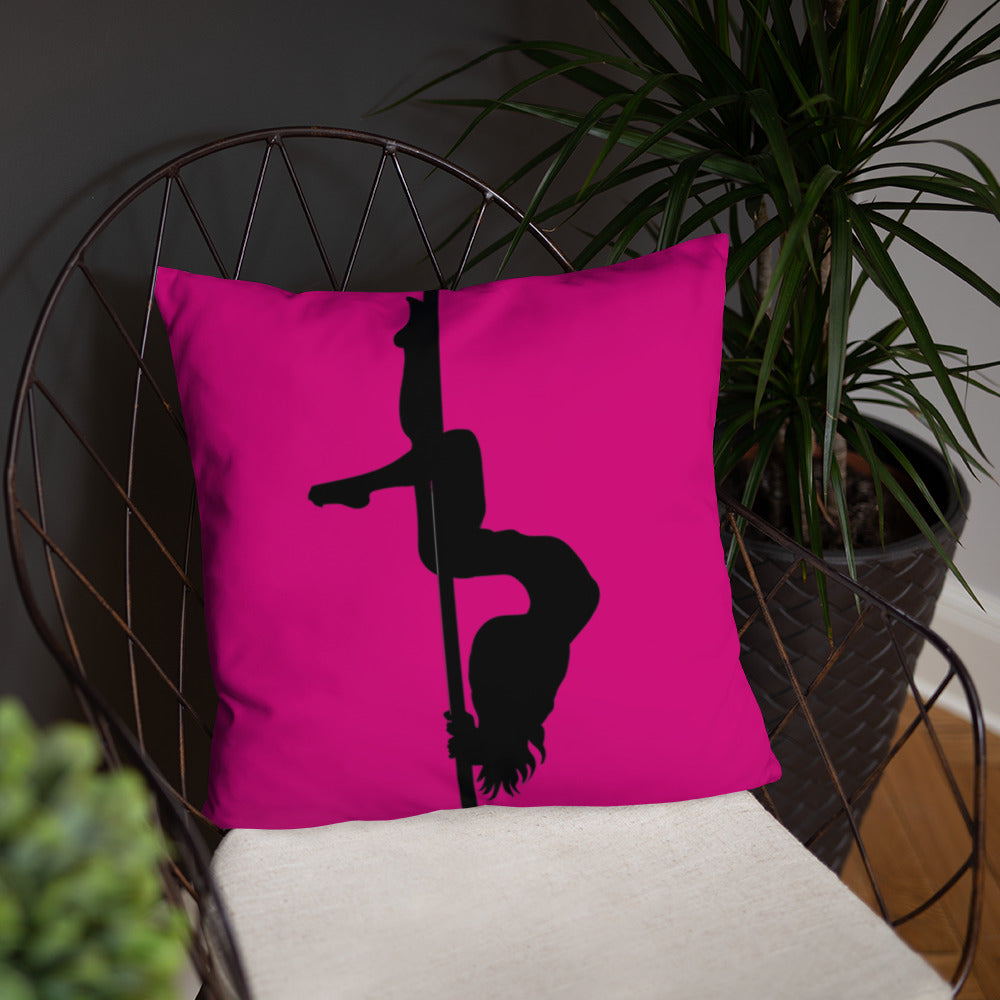 Pink Pole Pillow