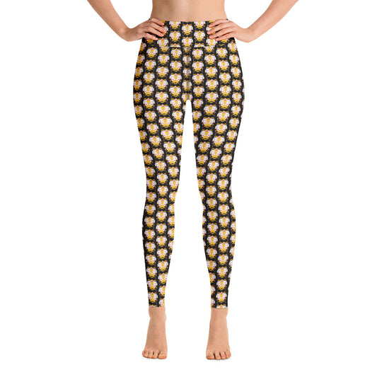 Pole Sunshine Black Leggings