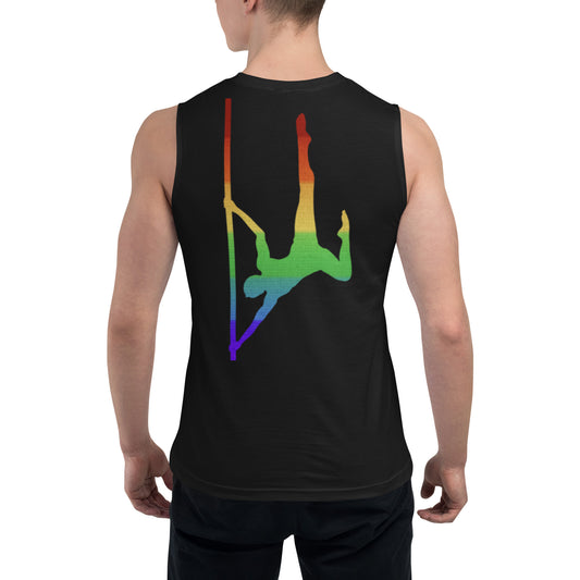 Pole Pride Front & Back Muscle Shirt