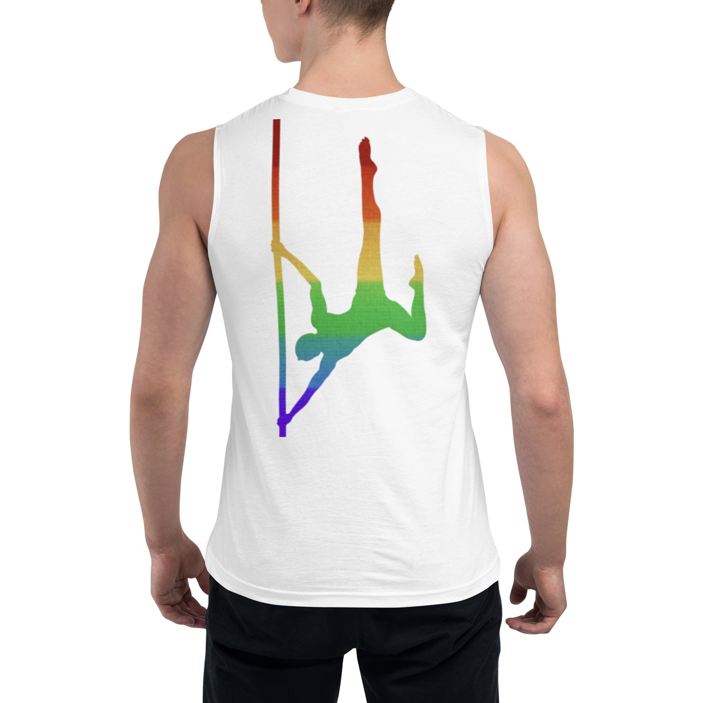 Pole Pride Front & Back Muscle Shirt